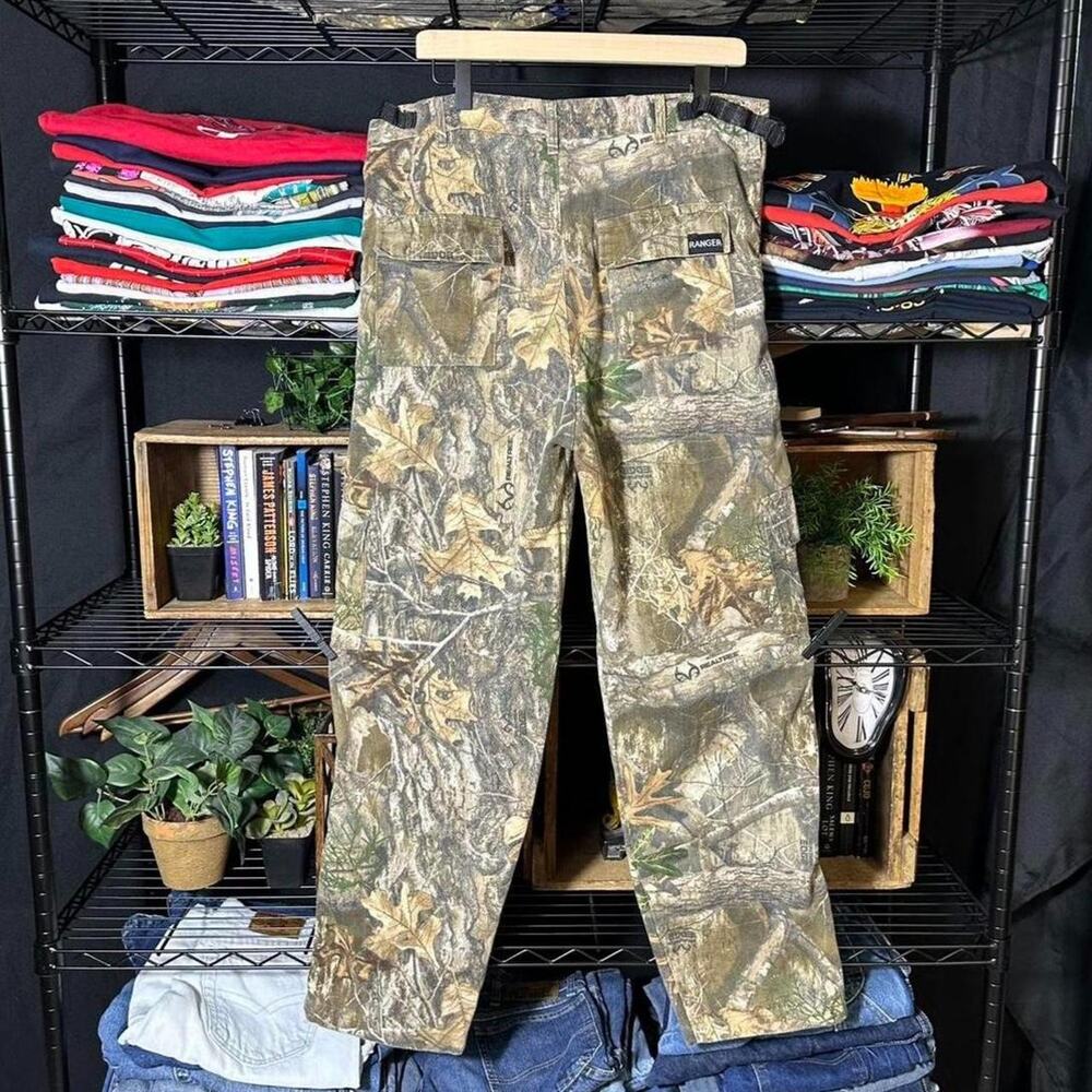 Vintage Y2K Ranger Realtree Camo Pants Baggy Skater Camouflage Mens Medium